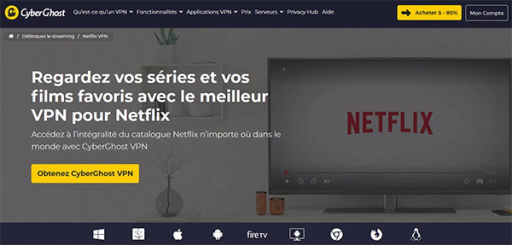 CyberGhost-Netflix