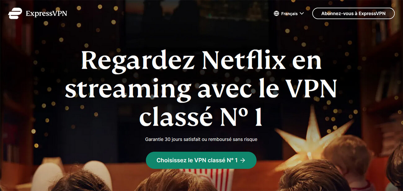 ExpressVPN Meilleur VPN Netflix