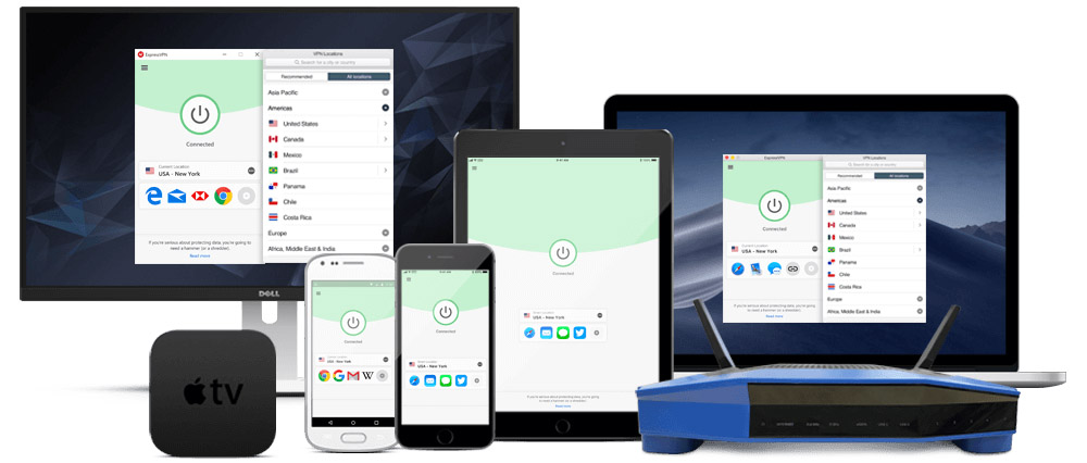 ExpressVPN apps