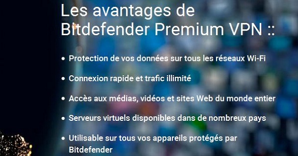 Avis sur Bitdefender VPN Premium