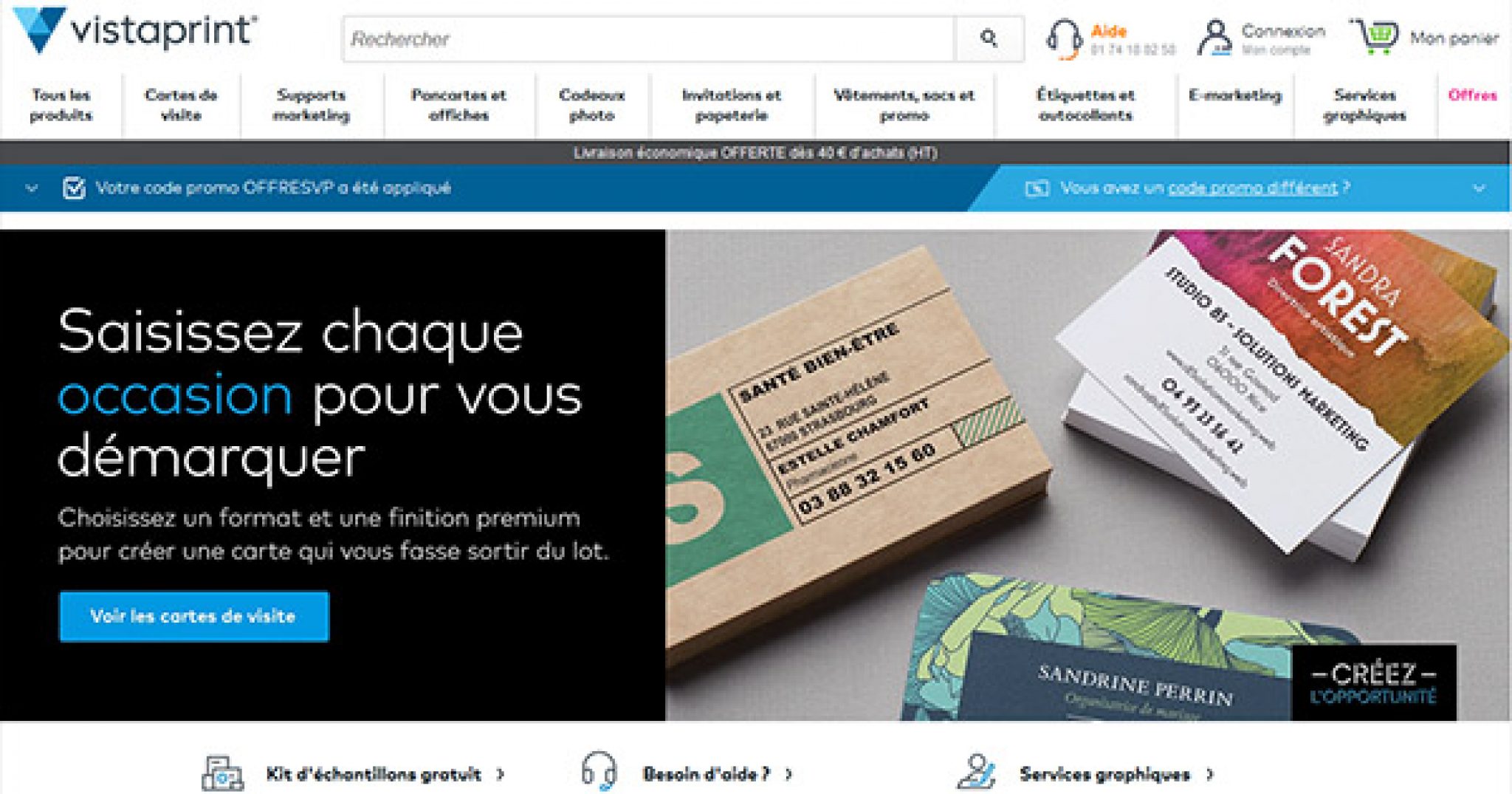 Avis sur Vistaprint : à lire avant de commander chez eux