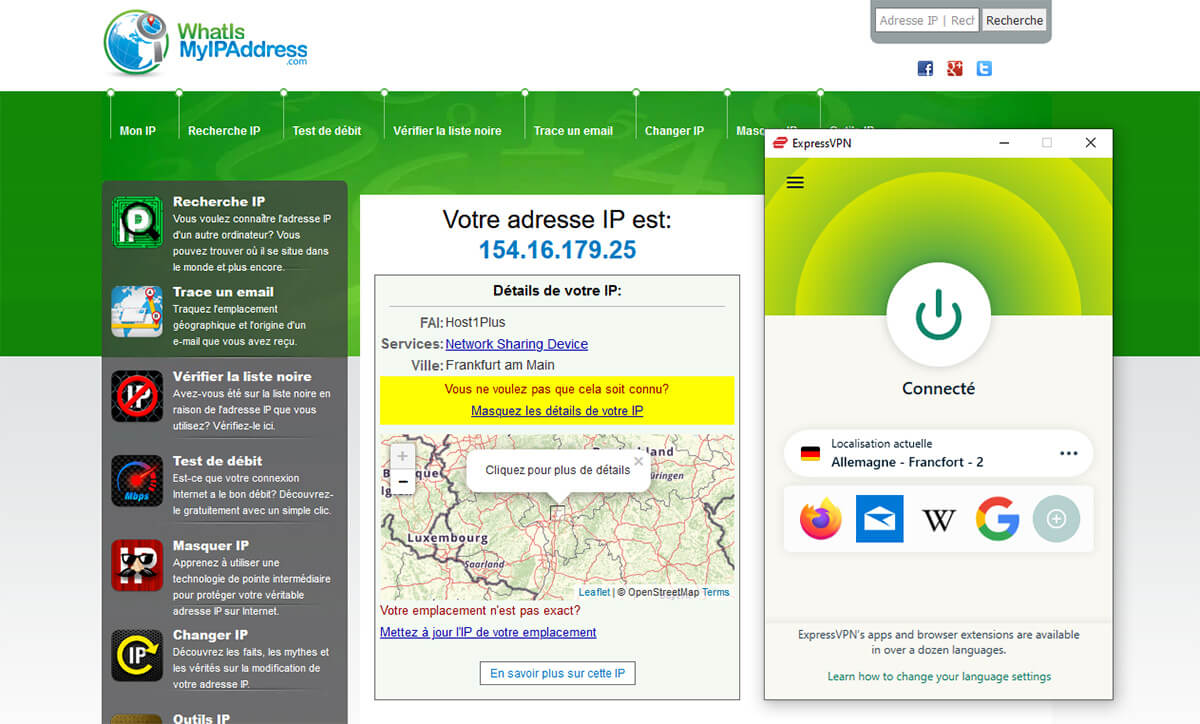 Obtenir IP Allemande ExpressVPN