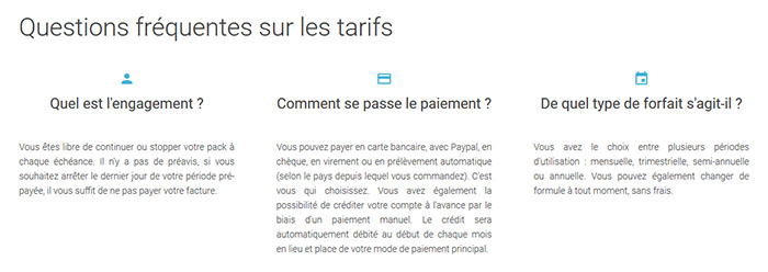 Questions tarifs Seedboxfr