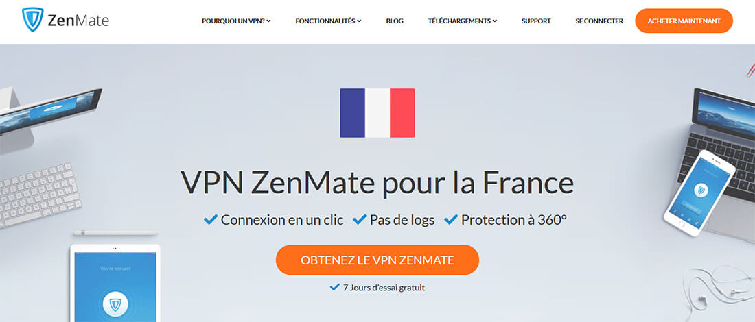 ZenMate VPN France