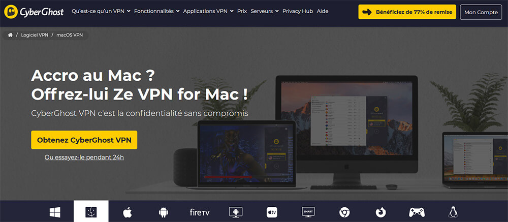 CyberGhost MacOS