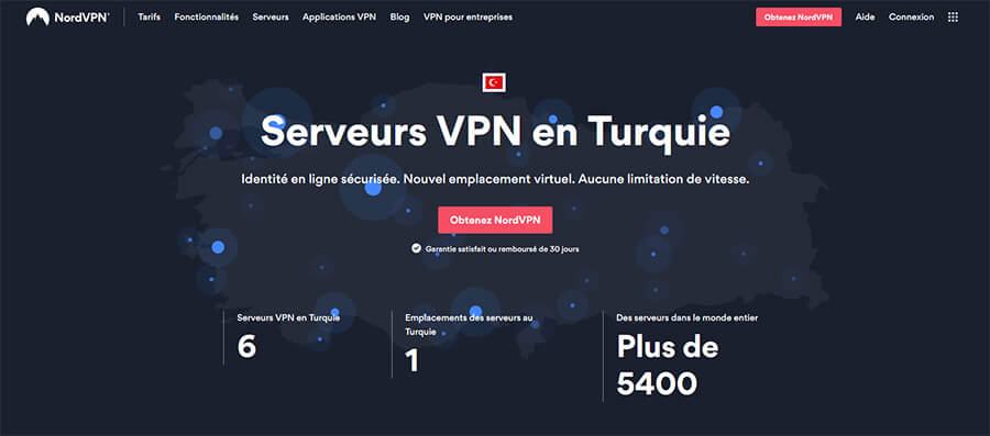 NordVPN Turquie