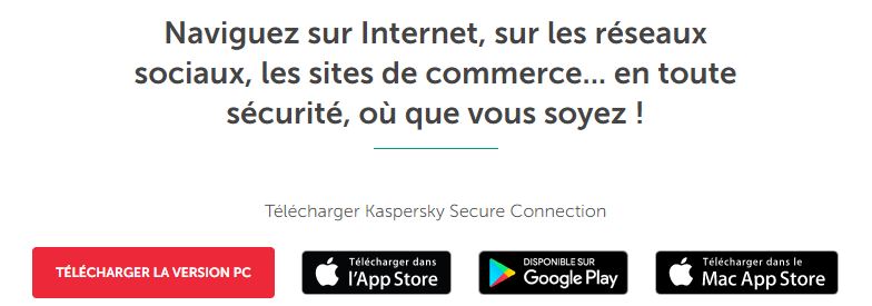 compatibilite kaspersky secure connection