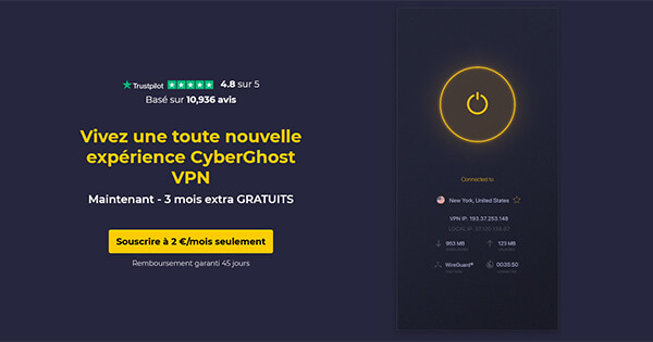 CyberGhost Offre Promotionnelle Halloween