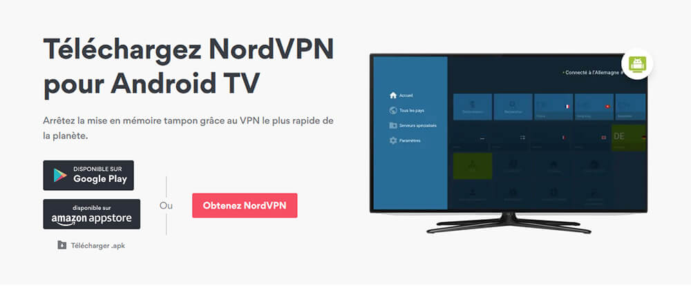 NordVPN Android TV