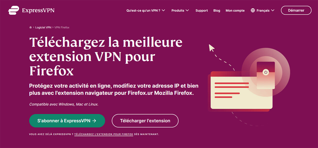 VPN Firefox ExpressVPN