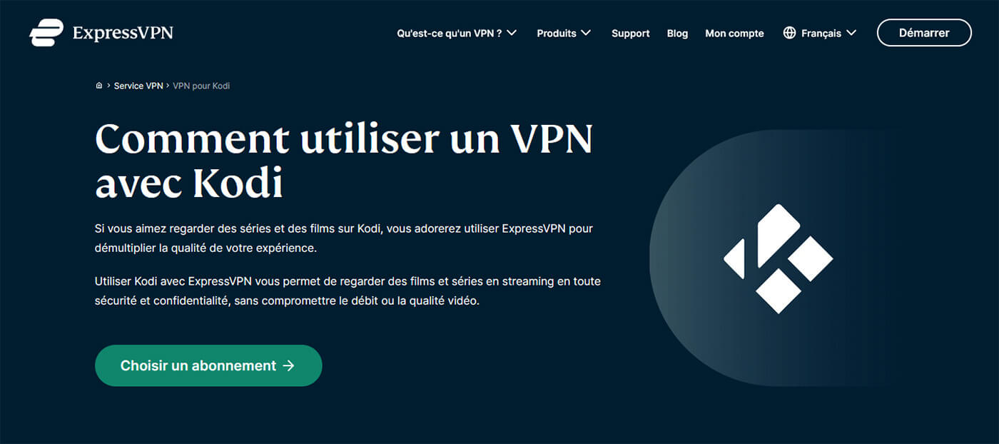 VPN Kodi ExpressVPN