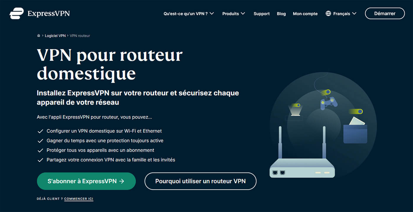 VPN Routeur ExpressVPN