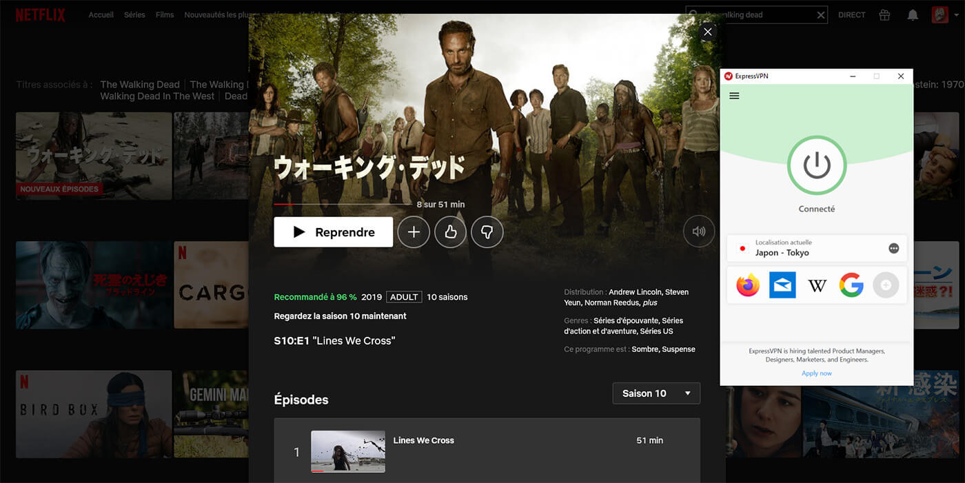 The Walking Dead Saison 10 Netflix Japon