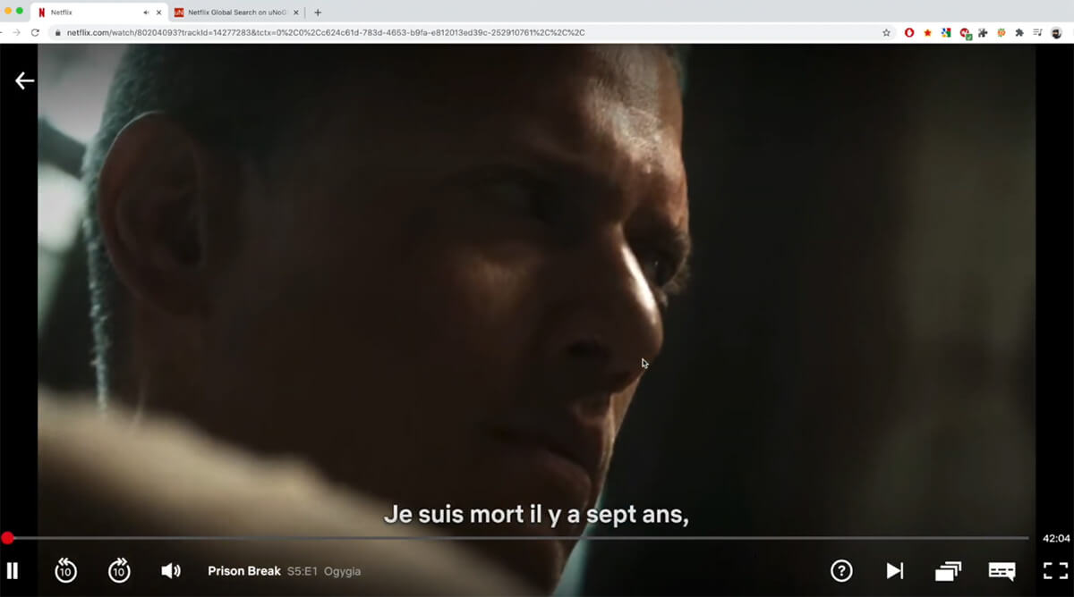 Visionnage Prison Break Saison 5 Netflix France