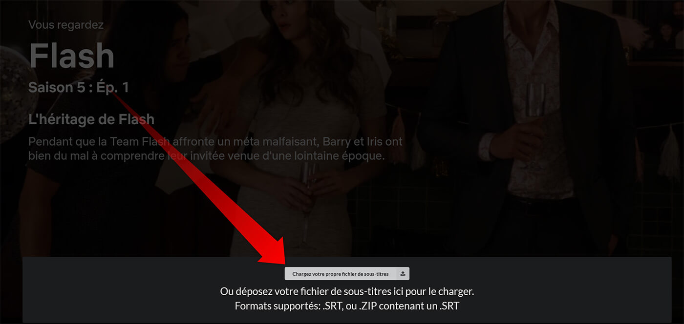 Ajout manuel sous titres Netflix Substital