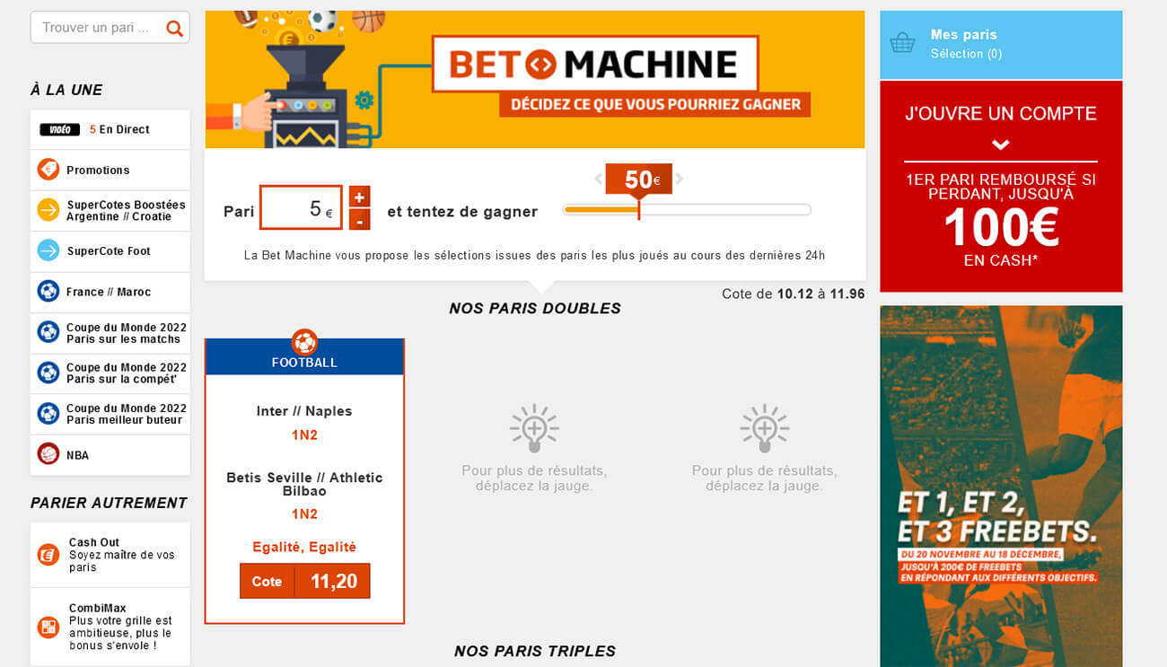 Bet Machine PMU Sport