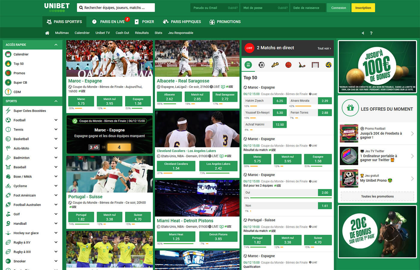 Unibet bookmaker