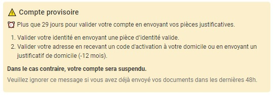 vérification compte unibet